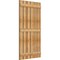 Ekena Millwork Spaced Board-n-Batten Shutters, Rough Sawn Western Red Cedar, 34 3/4W x 64H, PR RBS06S35X064RWR - alternate 4
